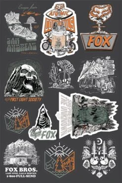 FOX Atlas Sticker Kit