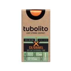 Tubolito X-Tubo-CX/Gravel-All-SV60 Black Schlauch