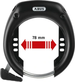 ABUS 5650L R Black OE SHIELD Fahrradschloss