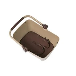 Basil Hinterrad-Tierfahrradkorb Buddy MIK -Fahrradteile Serien Geschäft basil buddy mik hundefahrradkorb hinten biscotti b 3