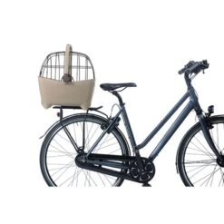 Basil Hinterrad-Tierfahrradkorb Buddy MIK -Fahrradteile Serien Geschäft basil buddy mik hundefahrradkorb hinten biscotti b 5
