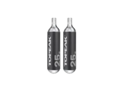 Topeak 25g CO2 Kartuschen Mit Gewinde (2er Set)