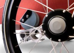 CROOZER Cargo Tuure Transportanhänger -Fahrradteile Serien Geschäft croozer cargo tuure lava red federung 6201 web 001