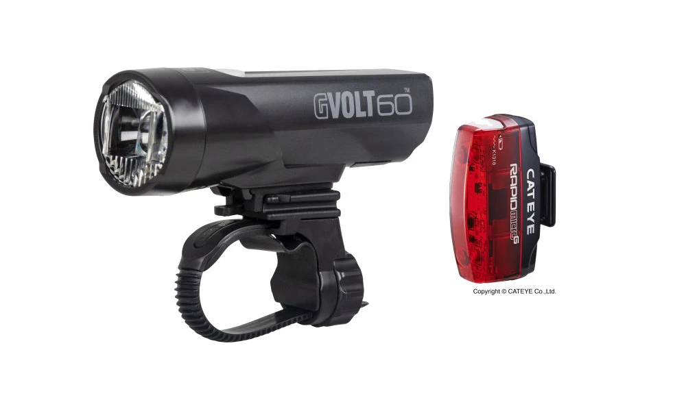Cat Eye Beleuchtungskit GVolt 60 + Micro G 1 Cat Eye Beleuchtungskit GVolt 60 + Micro G