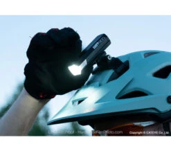 Cat Eye Helmlampe AMPP 800 -Fahrradteile Serien Geschäft fa003523098 b