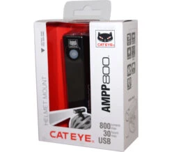 Cat Eye Helmlampe AMPP 800 -Fahrradteile Serien Geschäft fa003523098 e