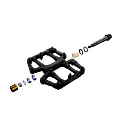 Tatze, LINK TI Flatpedal Mit Titanachse -Fahrradteile Serien Geschäft link ti 10 black