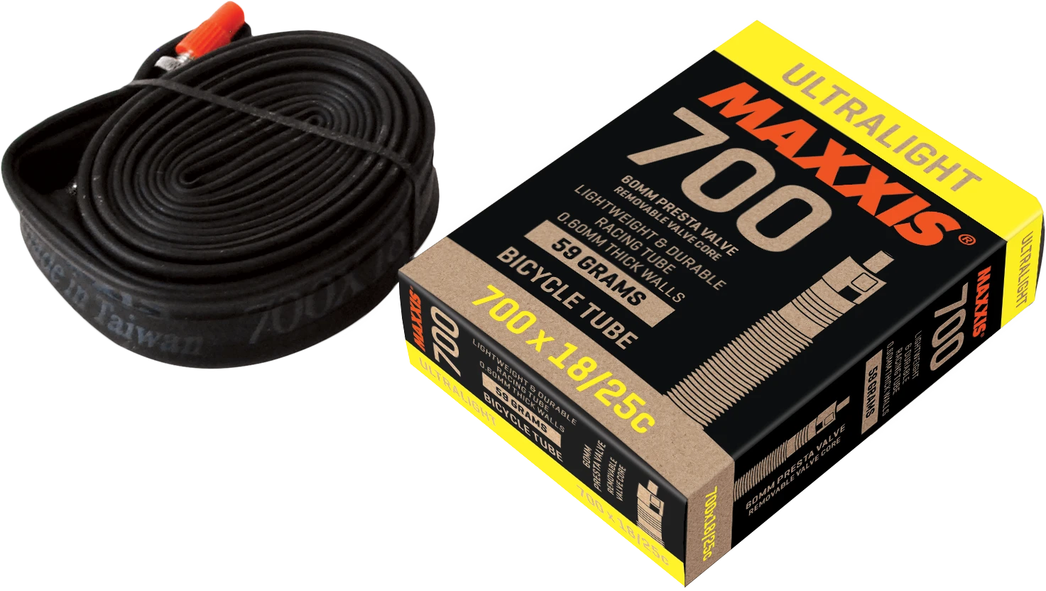 MAXXIS UltraLight 700x23/32C LFV48 (RVC) Low Lead 1 MAXXIS UltraLight 700x23/32C LFV48 (RVC) Low Lead