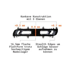 Tatze MC-Air Flatpedal -Fahrradteile Serien Geschäft mc air web 5