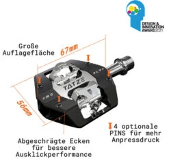 Tatze MC-Fly Enduropedal -Fahrradteile Serien Geschäft mc fly 4