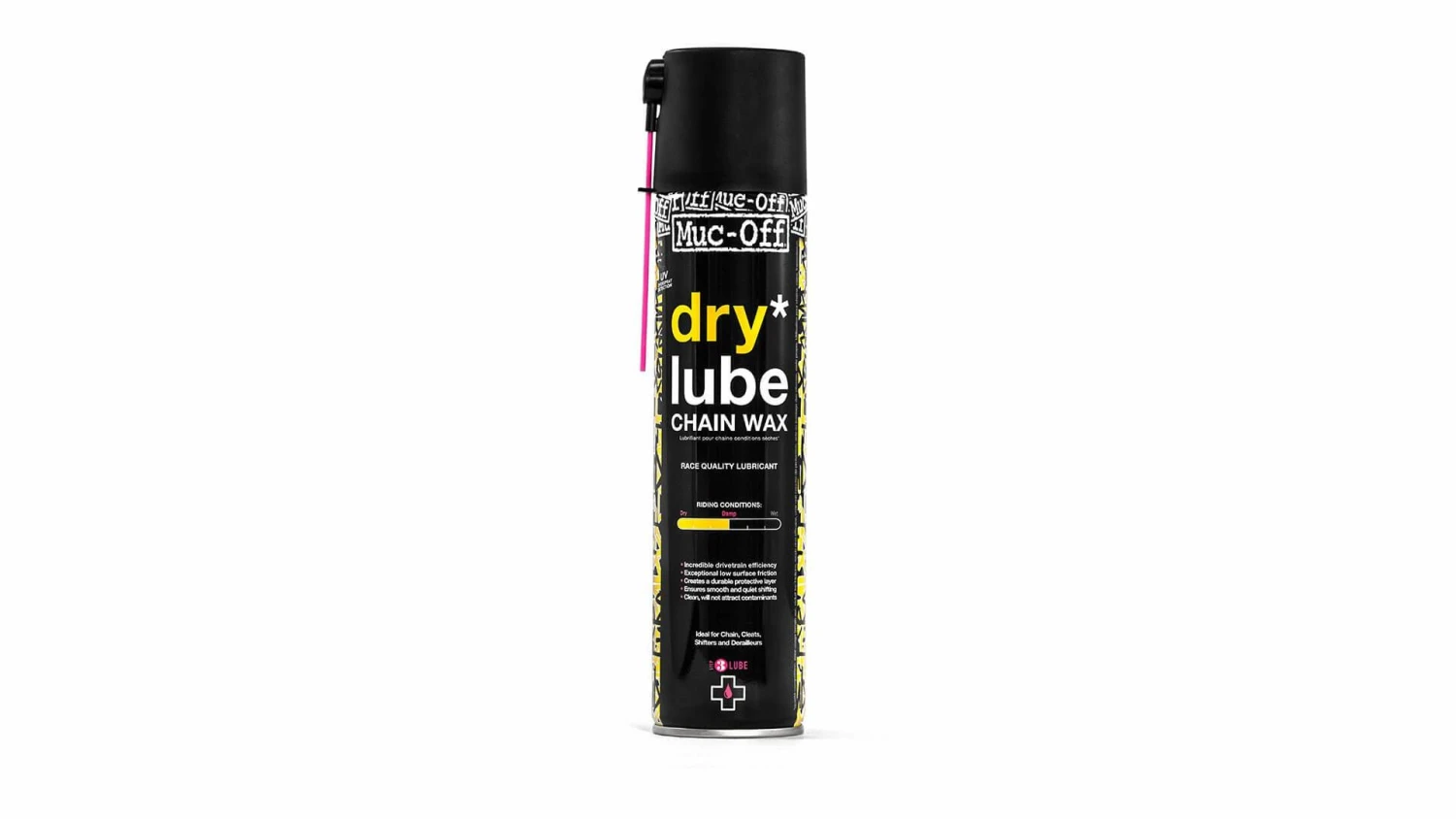 Muc-Off Muc Off Dry Wax Chain Lube 400ml 1 Muc-Off Muc Off Dry Wax Chain Lube 400ml
