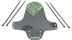 Rockshox Steckradschutz "Fender" Schwarz / Grün