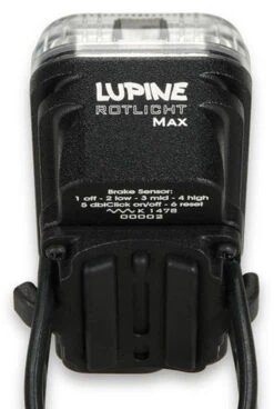 Lupine Rotlicht Max Mit StVZO Zulassung 15 Lupine Rotlicht Max Mit StVZO Zulassung -Fahrradteile Serien Geschäft rotlicht max stvzo rueckseit