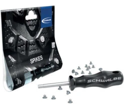 Schwalbe Spikes, Stahl (50 Stk) + Einsetzwerkzeug