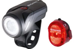 Sigma Fahrradlicht-Set AURA 35 USB & NUGGET II