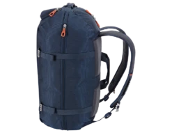 Thule Crossover 40L Duffel Pack Reisetasche -Fahrradteile Serien Geschäft thule crossover duffle bag blau side
