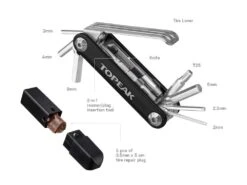 Topeak Ninja Master+ToolBox T11 -Fahrradteile Serien Geschäft tnja t11 tools 2 1600x1200 1
