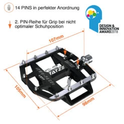 Tatze Two-Face Trailpedal -Fahrradteile Serien Geschäft two face 4 2021