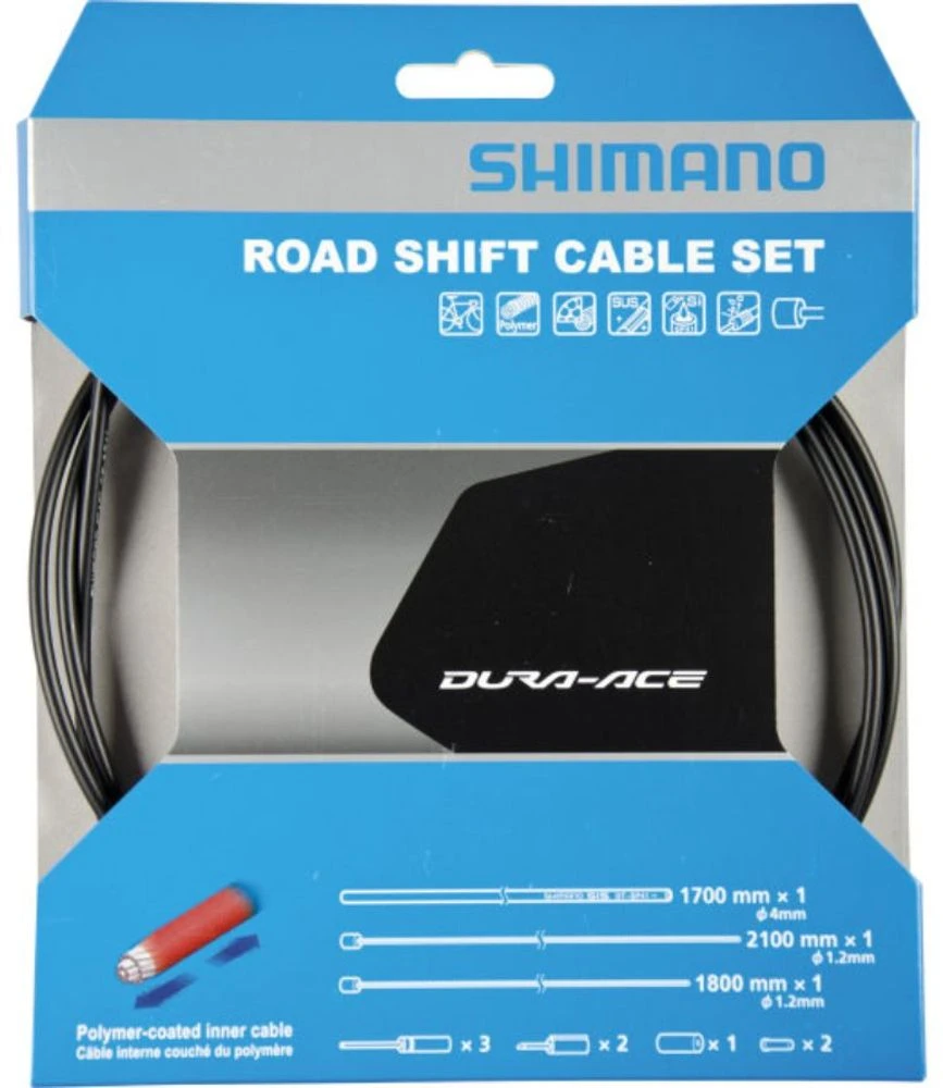 Shimano Schaltzug-Set Road Polymerbeschichtet 1 Shimano Schaltzug-Set Road Polymerbeschichtet