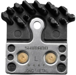 Shimano Scheibenbremsbelag Ice-Tech J04C Metall Mit Kühlrippen